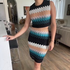 Karina Grimaldi top and skirt